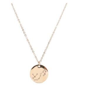 RETAIL $50 Kinsley Armelle Zodiac Rose Gold Scorpio Necklace (Oct 23 - Nov 21)
